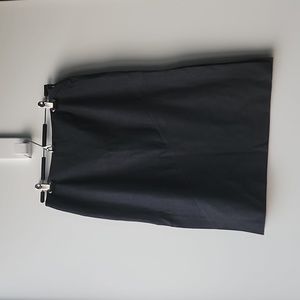 Aritzia Babaton Midi Pencil High Side Slit Stretch Skirt